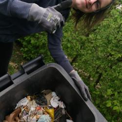 SchülerInnenvertretung, Müll aufräumen, Corona 2020