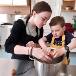Kochen mit Kindergartenkindern