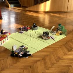 Figurentheater; Puppen tanzen