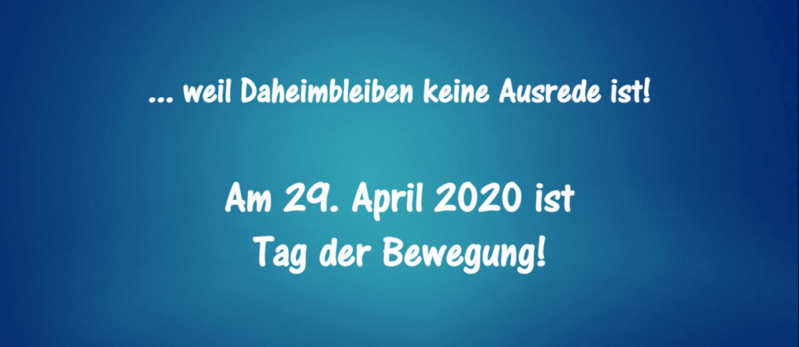 Corona, Tag der Bewegung, 2020, Bewegung und Sport