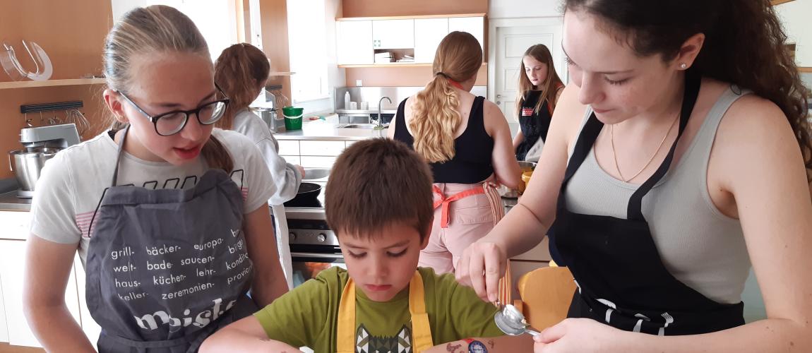 Kochen im Kindergarten