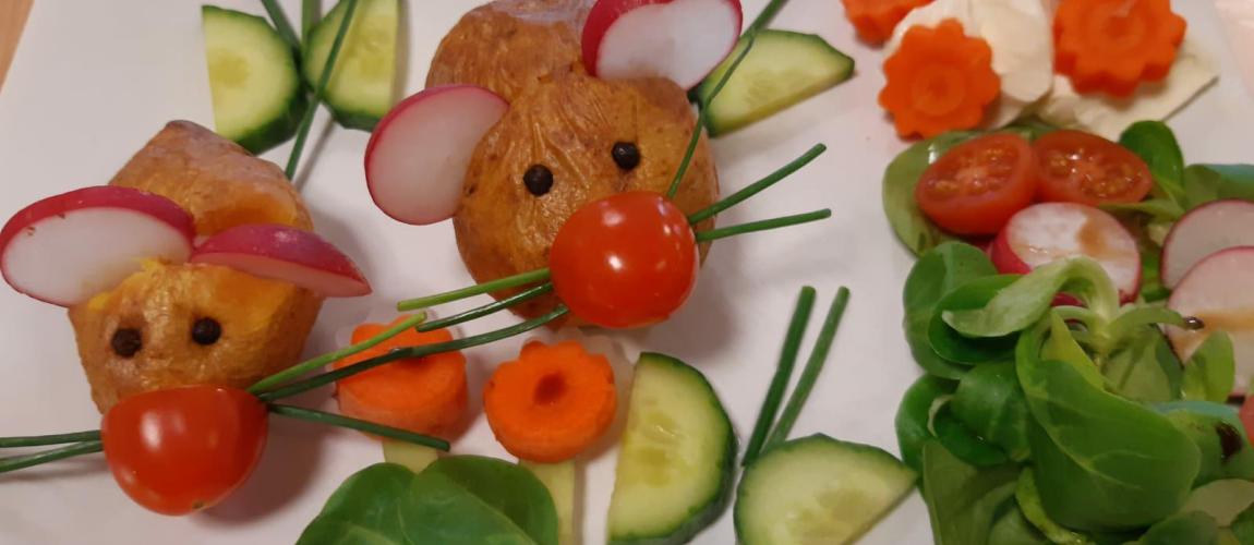 Kreatives Kochen, Mäuse in der Küche