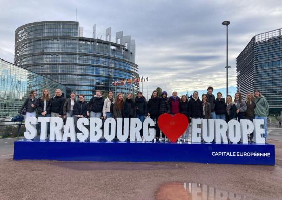 5A, Abschlusslehrfahrt 2025, Strassburg