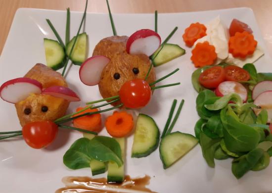 Kreatives Kochen, Mäuse in der Küche